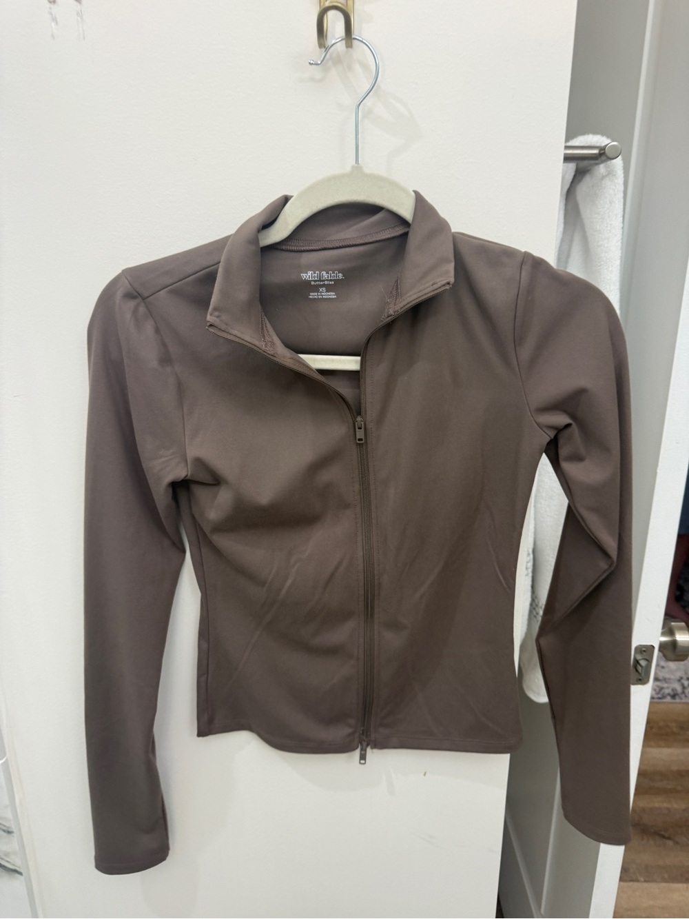 wild fable Brown Full-Zip Bomber Jacket